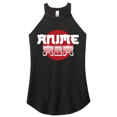 Anime Mom Japan Anime Lover Gift Women's Perfect Tri Rocker Tank