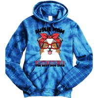 Aussie Mom Jesus Made Us The Best Duo Ever Aussie Mom Gift Tie Dye Hoodie