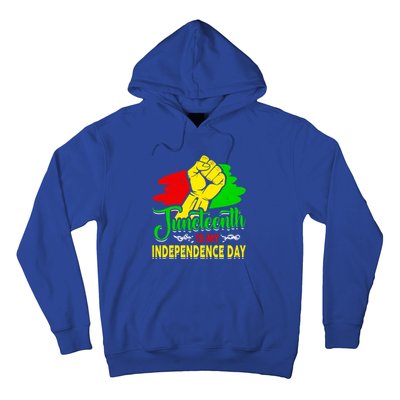 African Melanin Juneteenth Is My Independence Black History Cute Gift Hoodie