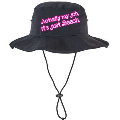 Actually My Job Its Just Beach Bucket Hat