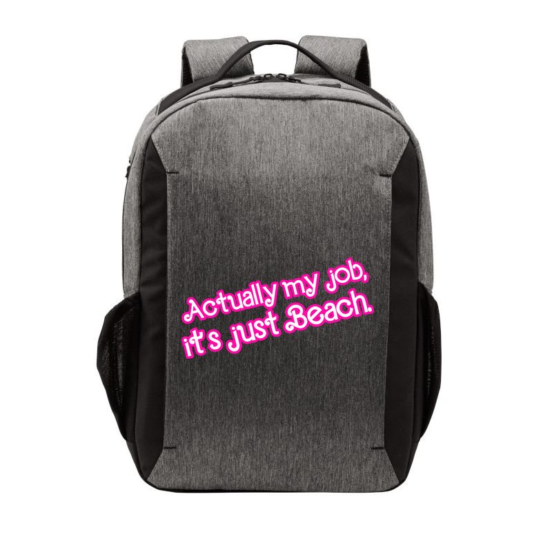 Actually My Job Its Just Beach Vector Backpack