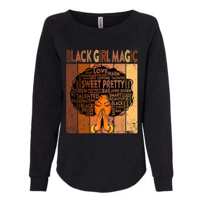 Afro Melanin Juneteenth Black History Black Magic Gift Womens California Wash Sweatshirt