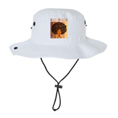 Afro Melanin Juneteenth Black History Black Magic Gift Legacy Cool Fit Booney Bucket Hat