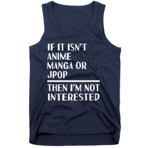 Anime Manga Jpop Lover Funny Otaku Weeaboo Japan Music Fan Tank Top