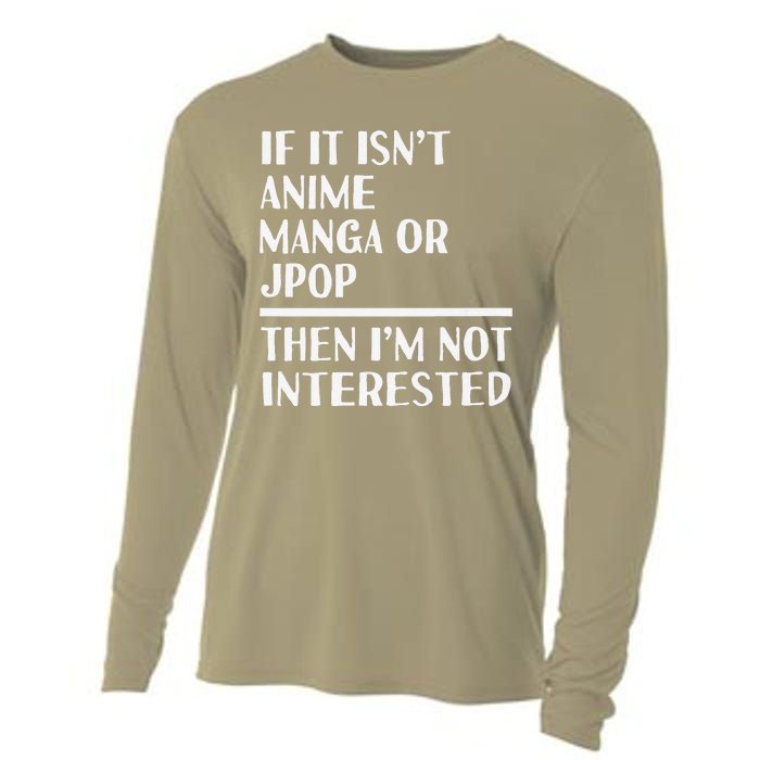 Anime Manga Jpop Lover Funny Otaku Weeaboo Japan Music Fan Cooling Performance Long Sleeve Crew