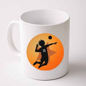 Anime Merch Japanese Number 13 Star Anime Volleyball Coffee Mug