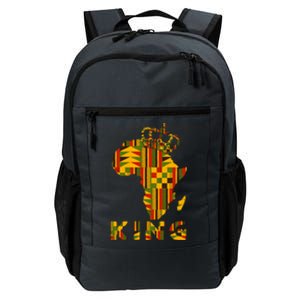 Africa Map Kente Cloth For King African Lover Funny Gift Daily Commute Backpack