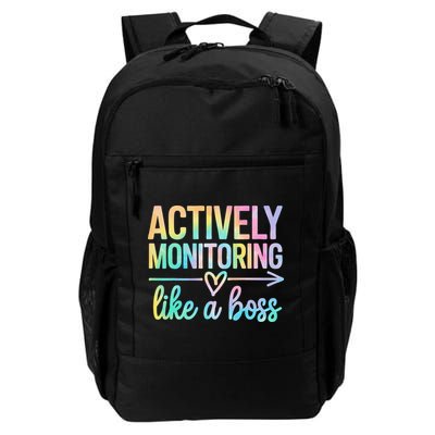 Actively Monitoring Like A Boss State Testing Day Teacher Backpack