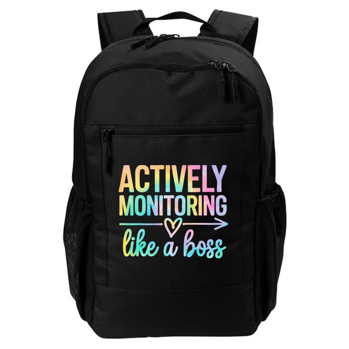 Actively Monitoring Like A Boss State Testing Day Teacher Backpack
