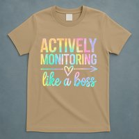 Actively Monitoring Like A Boss State Testing Day Teacher T-Shirt