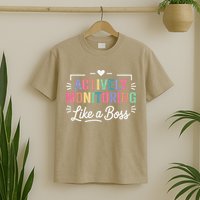 Actively Monitoring Like A Boss State Testing Day Teacher T-Shirt