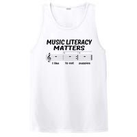 Awesome Music Literacy Matters I Like To Eat Puppies PosiCharge Competitor Tank