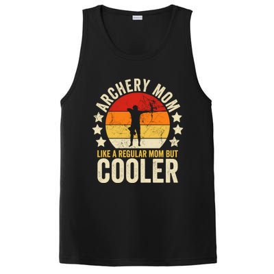 Archery Mom Like A Regular Mom But Cooler Mother's Day Gift PosiCharge Competitor Tank