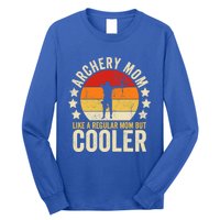 Archery Mom Like A Regular Mom But Cooler Mother's Day Gift Long Sleeve Shirt