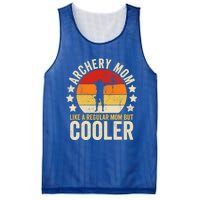 Archery Mom Like A Regular Mom But Cooler Mother's Day Gift Mesh Reversible Basketball Jersey Tank