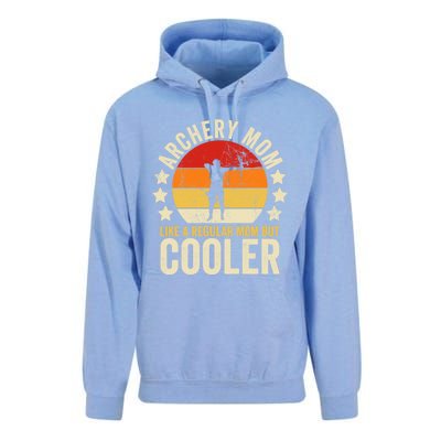 Archery Mom Like A Regular Mom But Cooler Mother's Day Gift Unisex Surf Hoodie