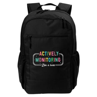 Actively Monitoring Like A Boss State Testing Teacher Backpack