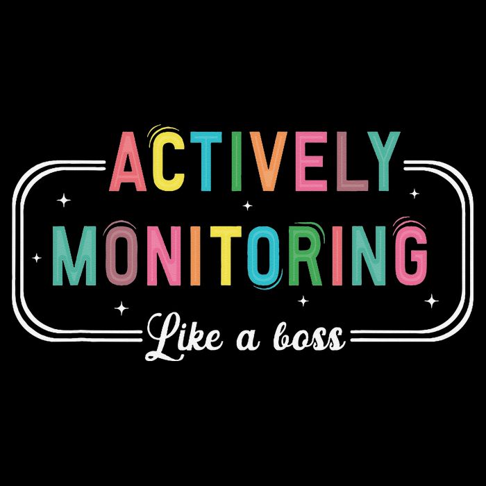 Actively Monitoring Like A Boss State Testing Teacher Backpack