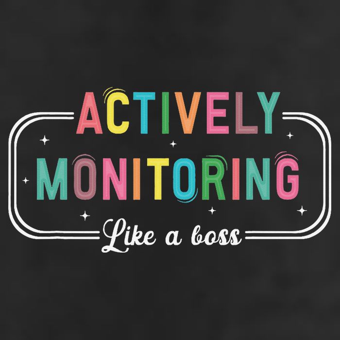 Actively Monitoring Like A Boss State Testing Teacher Hat