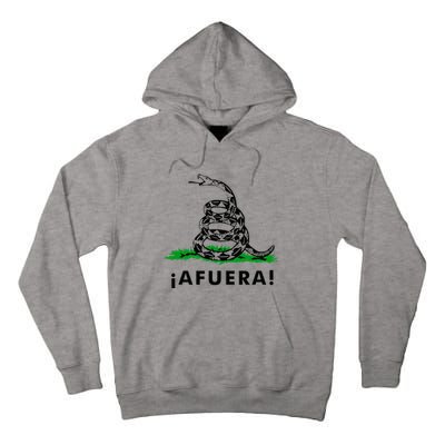 Afuera Milei Libertarian Gadsden Ancap Design Tall Hoodie