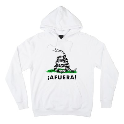 Afuera Milei Libertarian Gadsden Ancap Design Hoodie