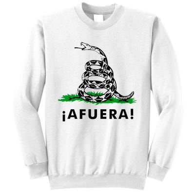 Afuera Milei Libertarian Gadsden Ancap Design Sweatshirt