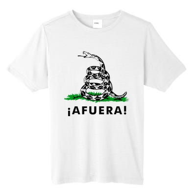 Afuera Milei Libertarian Gadsden Ancap Design Tall Fusion ChromaSoft Performance T-Shirt