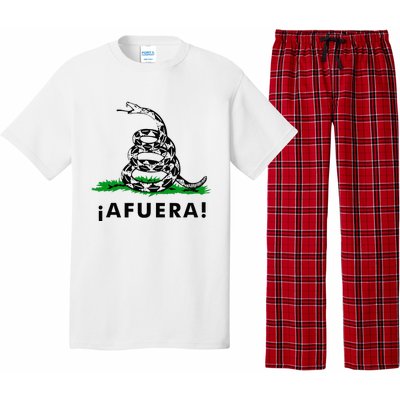 Afuera Milei Libertarian Gadsden Ancap Design Pajama Set