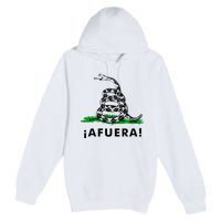 Afuera Milei Libertarian Gadsden Ancap Design Premium Pullover Hoodie