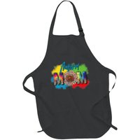 Autism Mother Leopard Print Autistic Autism Mom Apron