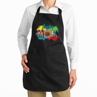 Autism Mother Leopard Print Autistic Autism Mom Apron