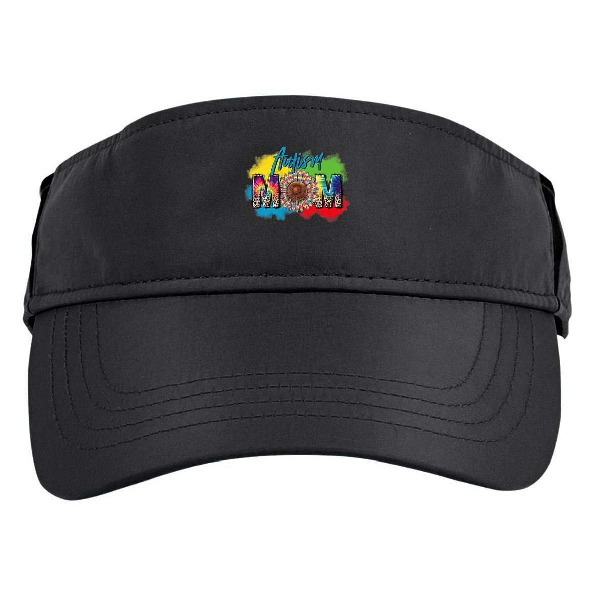 Autism Mother Leopard Print Autistic Autism Mom Adult Drive Performance Visor