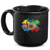 Autism Mother Leopard Print Autistic Autism Mom 15oz Campfire Ceramic Mug