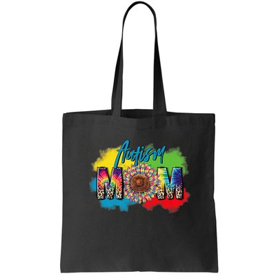 Autism Mother Leopard Print Autistic Autism Mom Bag
