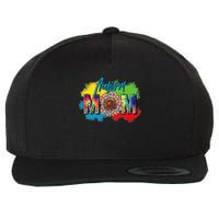 Autism Mother Leopard Print Autistic Autism Mom Wool Snapback Cap