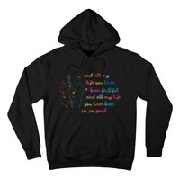 All My Life You Have Been Faithful Jesus Vintage Floral Hoodie