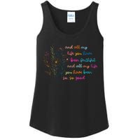 All My Life You Have Been Faithful Jesus Vintage Floral Ladies Essential Tank