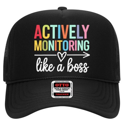 Actively Monitoring Like A Boss State Testing Day Teacher Hat