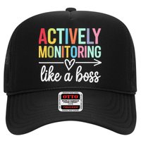 Actively Monitoring Like A Boss State Testing Day Teacher Hat