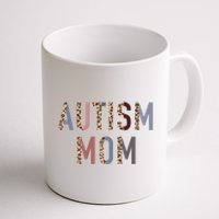 Autism Mom Leopard Print Coffee Mug