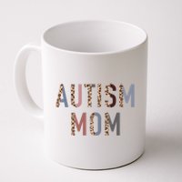 Autism Mom Leopard Print Coffee Mug