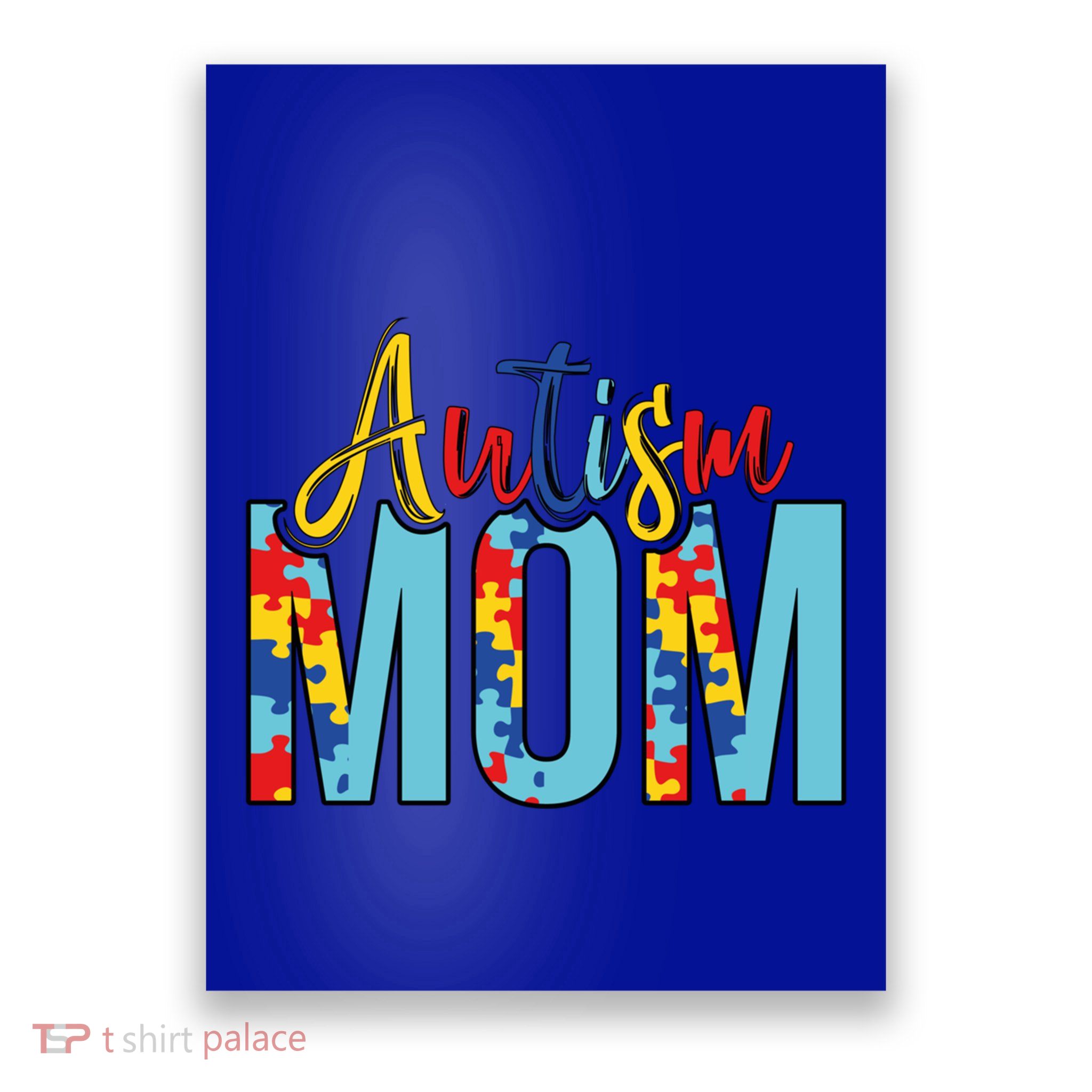 Autism Mom Life Puzzle Mothers Day Autism Mom Great Gift Poster