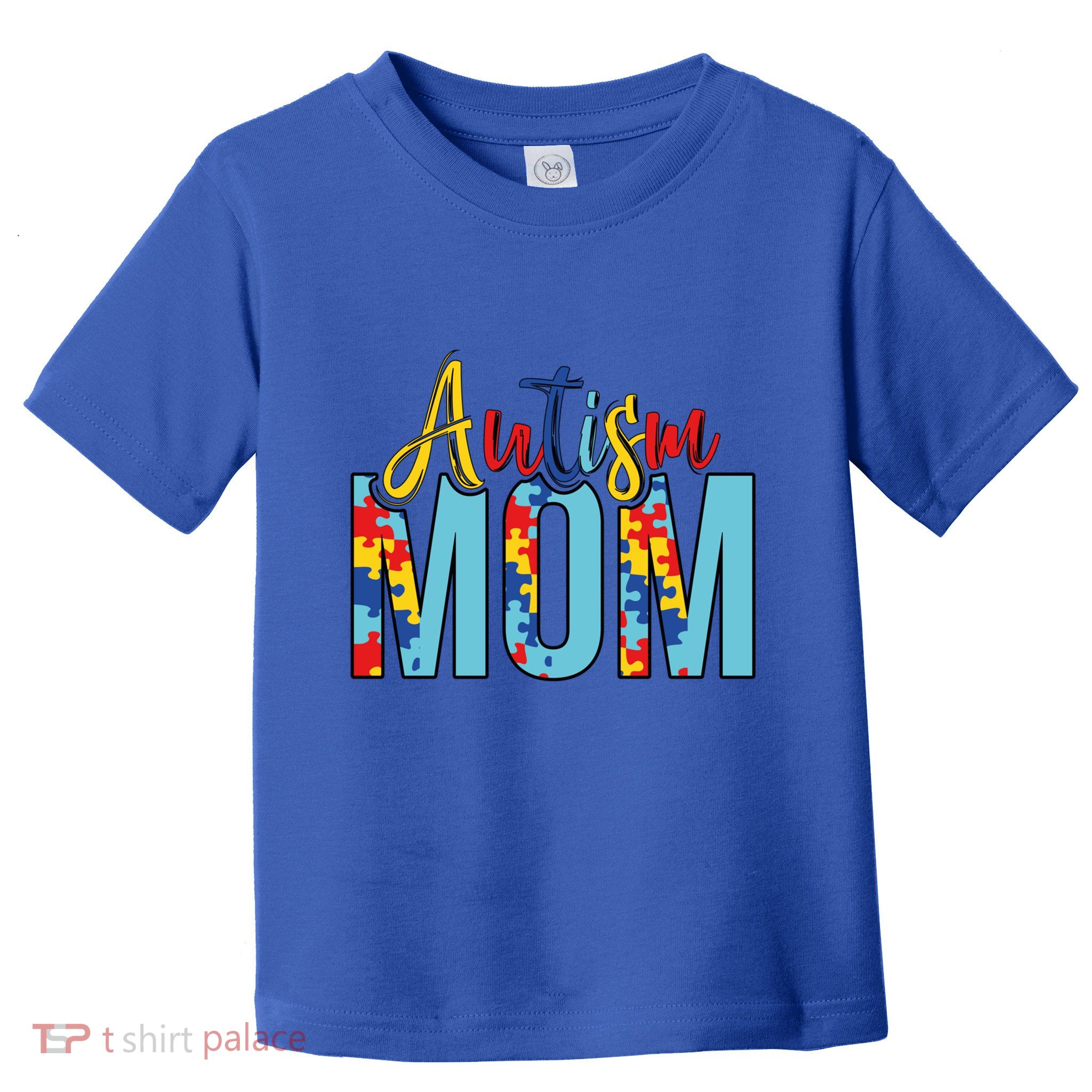 Autism Mom Life Puzzle Mothers Day Autism Mom Great Gift Toddler T-Shirt