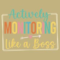 Actively Monitoring Like A Boss State Testing Day Teacher Mousepad