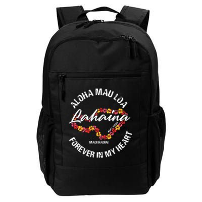 Aloha Mau Loa Forever In My Heart 100% Of Profits For Relief Efforts Daily Commute Backpack