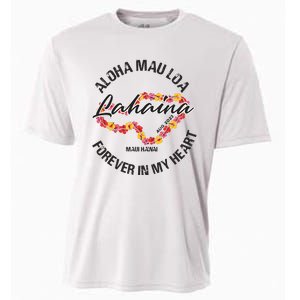 Aloha Mau Loa Forever In My Heart Maui Strong Cooling Performance Crew T-Shirt