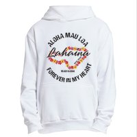 Aloha Mau Loa Forever In My Heart Maui Strong Urban Pullover Hoodie