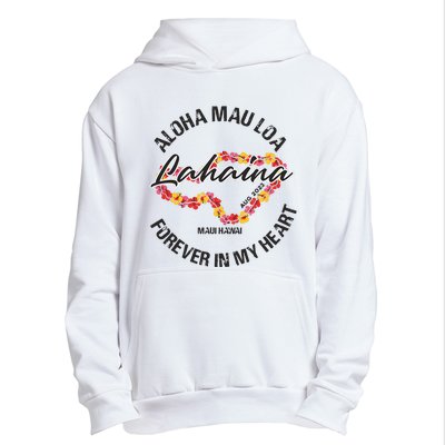 Aloha Mau Loa Forever In My Heart Maui Strong Urban Pullover Hoodie