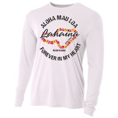 Aloha Mau Loa Forever In My Heart Maui Strong Cooling Performance Long Sleeve Crew