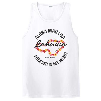 Aloha Mau Loa Forever In My Heart Maui Strong PosiCharge Competitor Tank